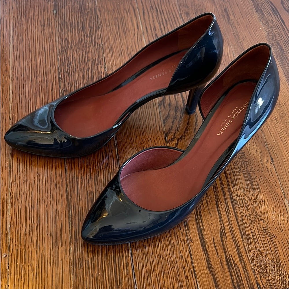 Bottega Veneta Patent Leather Women's Heels